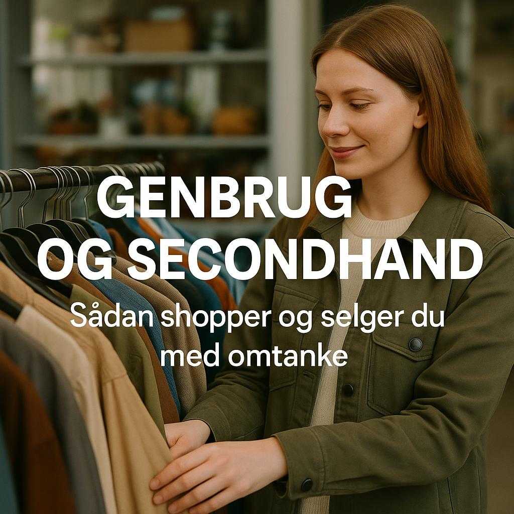 Genbrug og secondhand: Sådan shopper og sælger du med omtanke