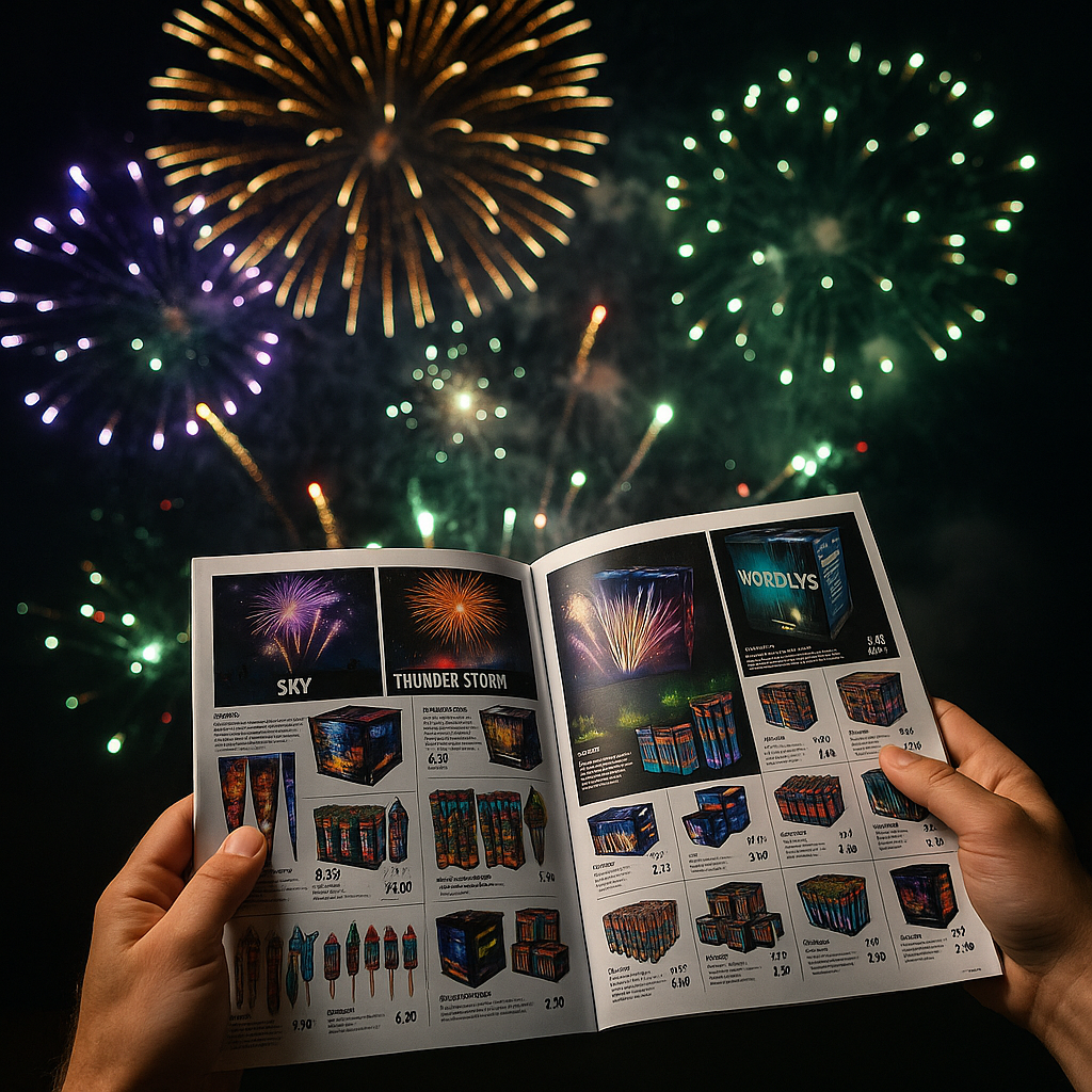 Fyrværkeri fra A-Z: Alt du skal vide inden du bestiller fra kataloget