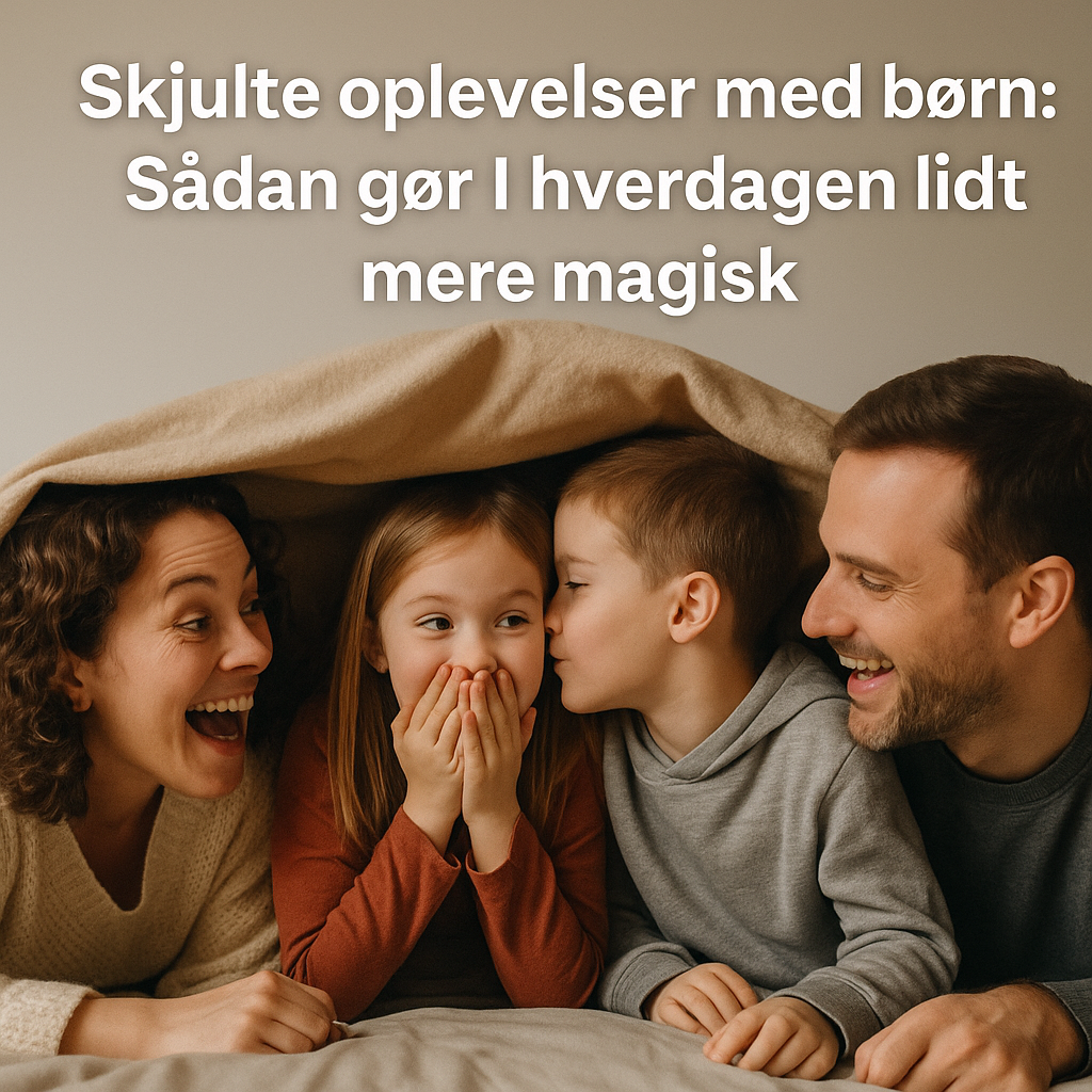Skjulte oplevelser med børn: Sådan gør I hverdagen lidt mere magisk